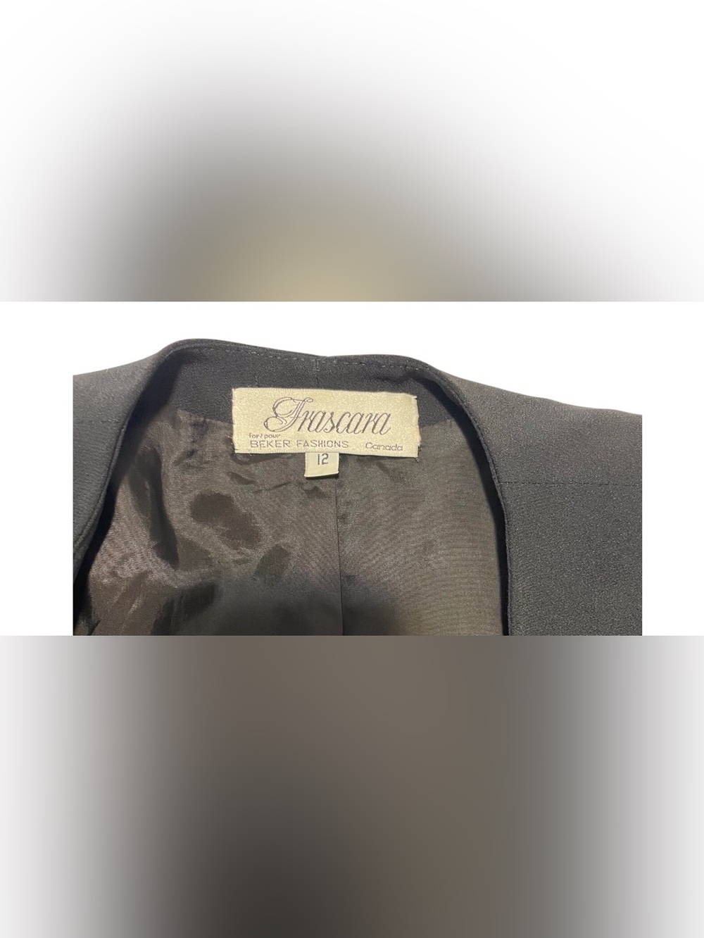 Frascara Black Embellished Women's Blazer,12 - Picture 2 of 11